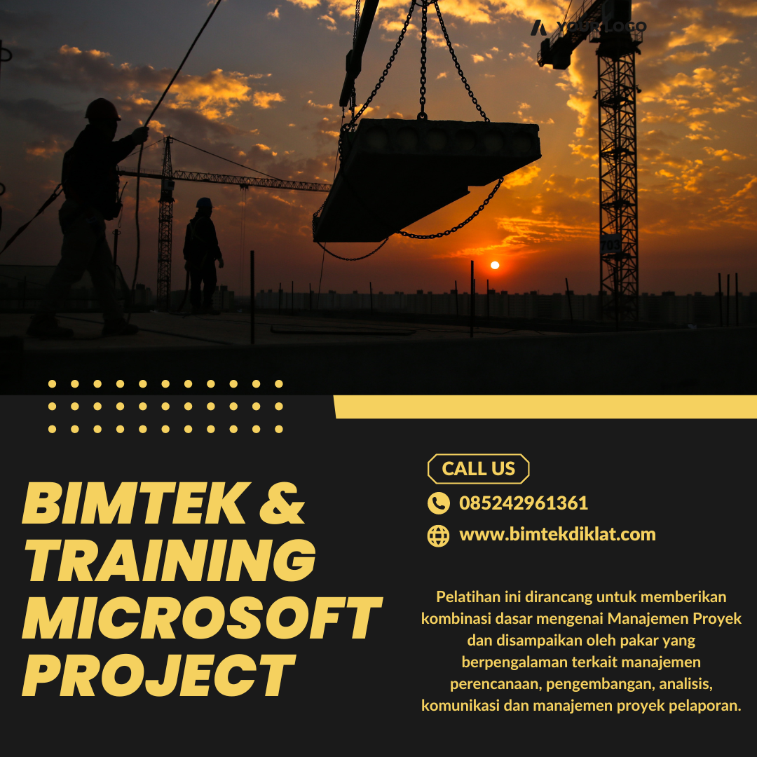 Bimtek Training Manajemen Proyek Menggunakan Aplikasi Microsoft Project