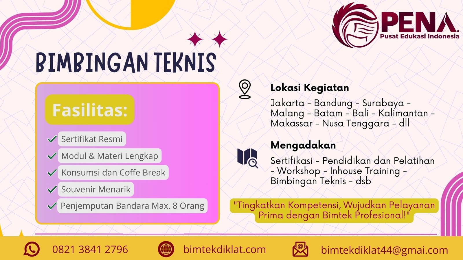 Bimtek SISPARNAS (Sistem Informasi Kepariwisataan Nasional) : Panduan Terbaru 2025/2026