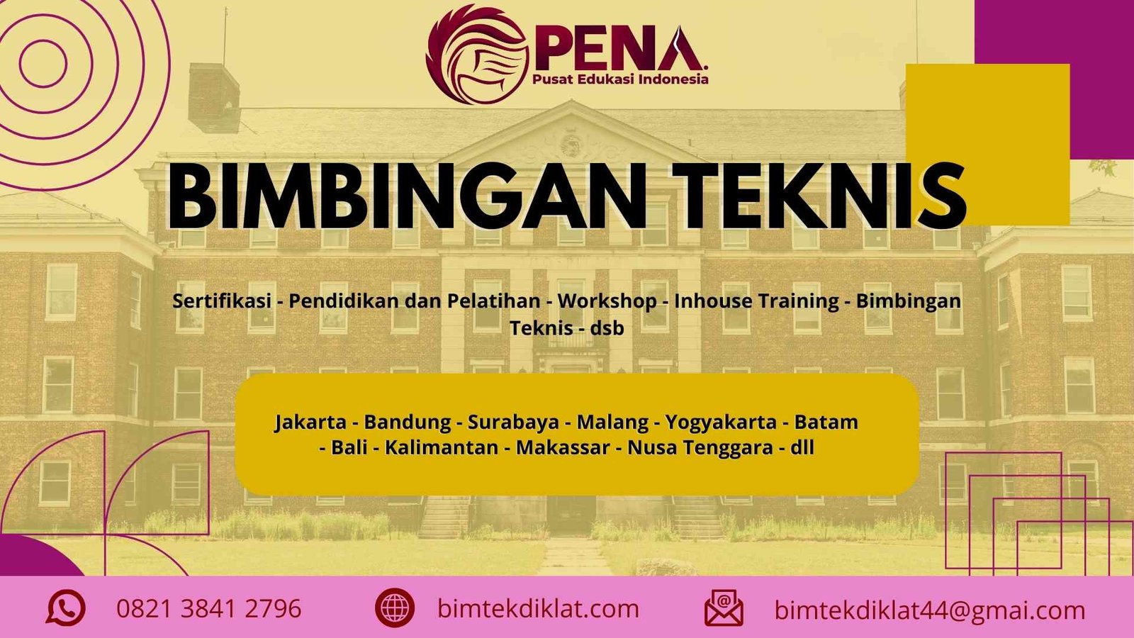 Bimtek Manajemen Risiko Perguruan Tinggi dan Implementasi SPIP serta ...