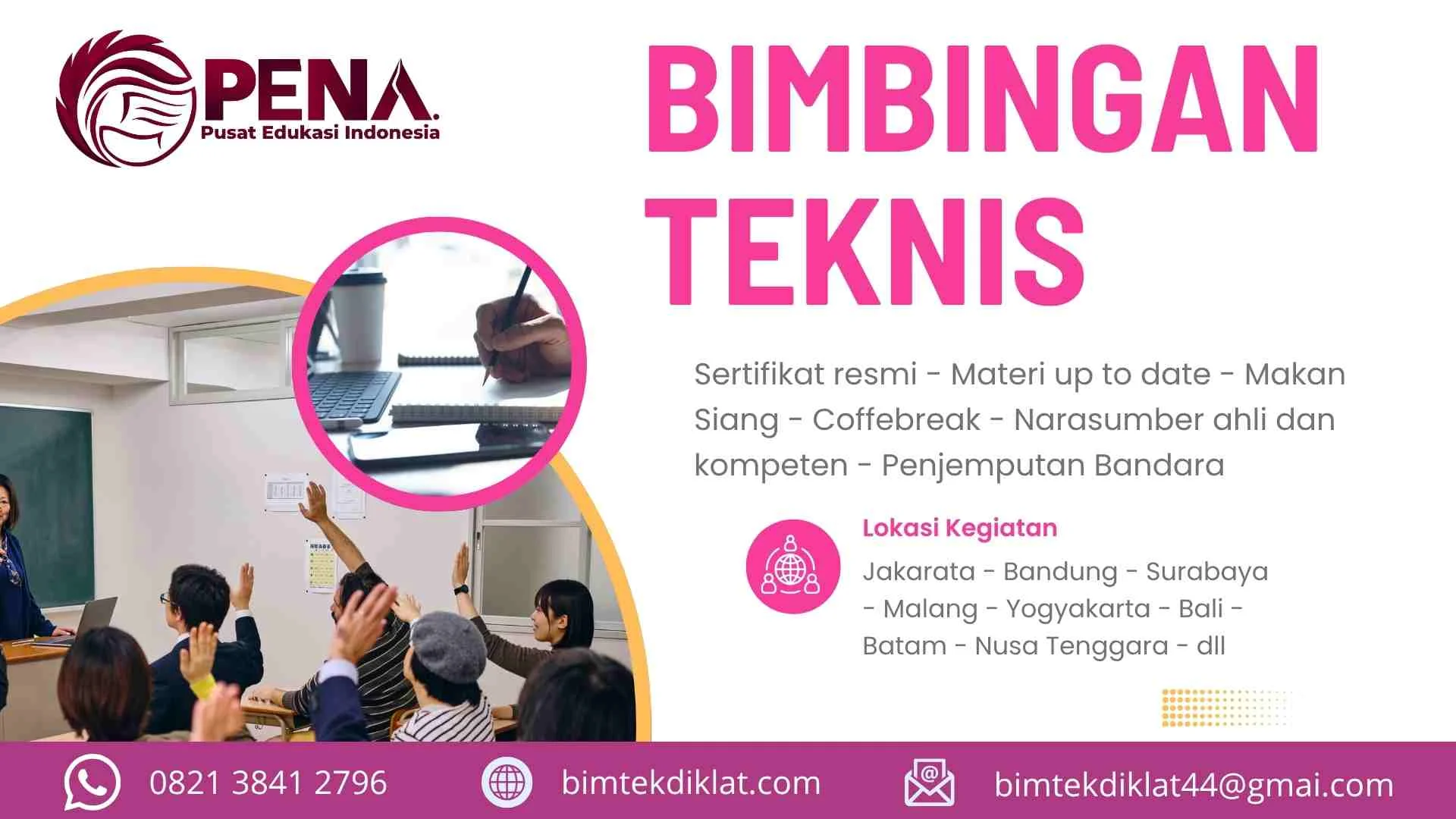 Bimtek Pelatihan Penguatan Kompetensi Tenaga Kependidikan dalam Mendukung Merdeka Belajar Terbaru 2026-2027